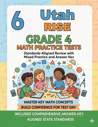6 Utah RISE Grade 4 Math Practice Tests