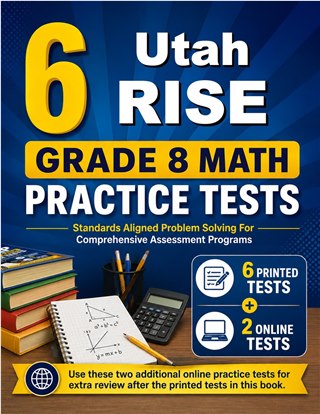 6 Utah RISE Grade 8 Math Practice Tests