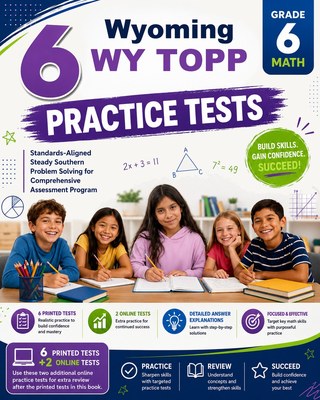 6 Wyoming WY TOPP Grade 6 Math Practice Tests