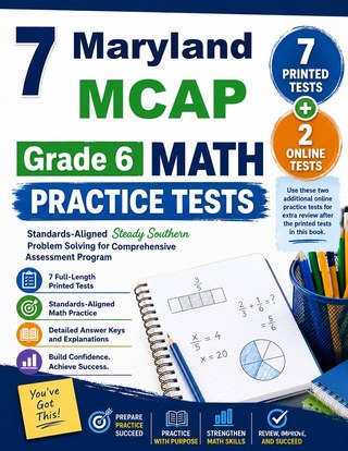 7 Maryland MCAP Grade 6 Math Practice Tests