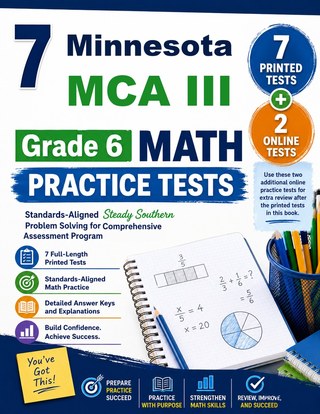 7 Minnesota MCA III Grade 6 Math Practice Tests