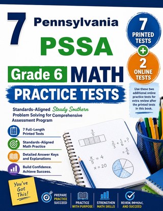 7 Pennsylvania PSSA Grade 6 Math Practice Tests