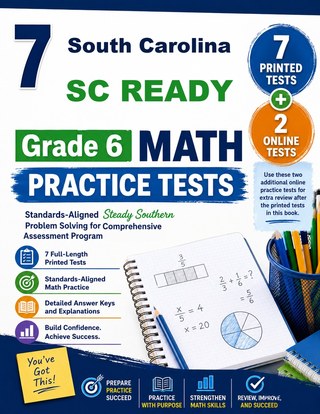 7 South Carolina SC READY Grade 6 Math Practice Tests