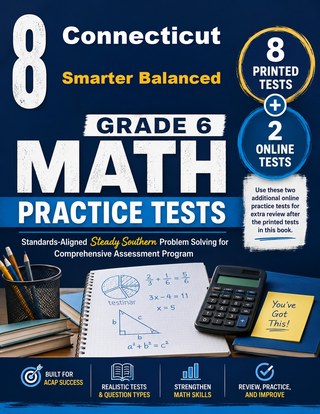 8 Connecticut Smarter Balanced Grade 6 Math Practice Tests