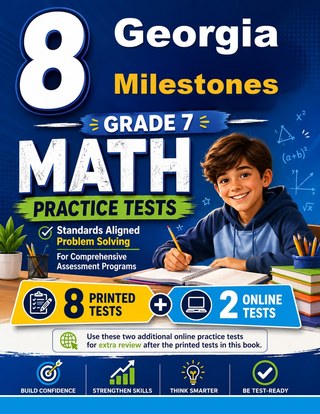 8 Georgia Milestones Grade 7 Math Practice Tests