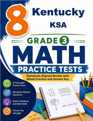 8 Kentucky KSA Grade 3 Math Practice Tests