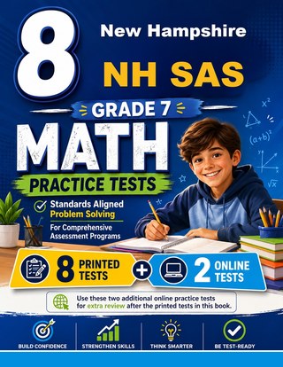 8 New Hampshire NH SAS Grade 7 Math Practice Tests