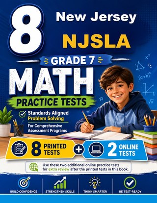 8 New Jersey NJSLA Grade 7 Math Practice Tests