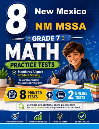 8 New Mexico NM MSSA Grade 7 Math Practice Tests
