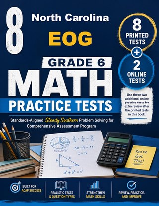 8 North Carolina EOG Grade 6 Math Practice Tests