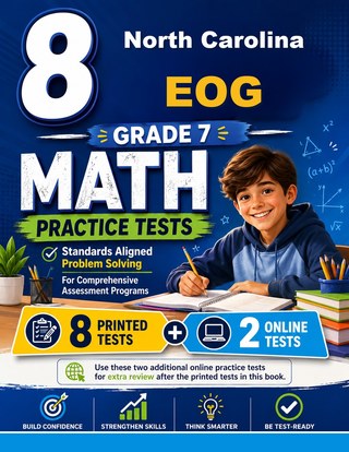 8 North Carolina EOG Grade 7 Math Practice Tests