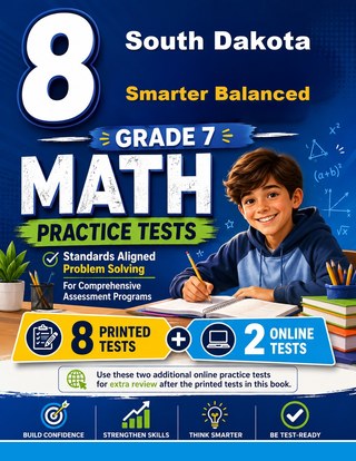 8 South Dakota Smarter Balanced Grade 7 Math Practice Tests