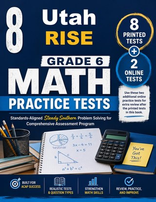 8 Utah RISE Grade 6 Math Practice Tests