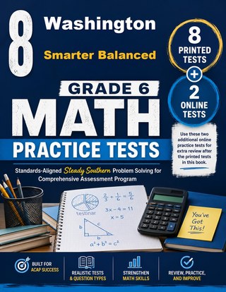 8 Washington Smarter Balanced Grade 6 Math Practice Tests