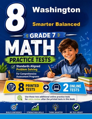 8 Washington Smarter Balanced Grade 7 Math Practice Tests