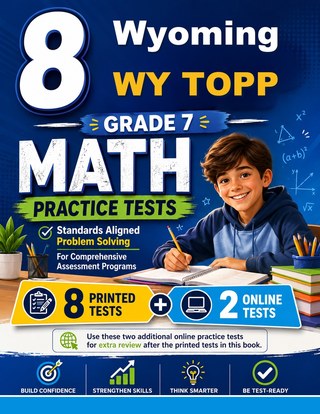 8 Wyoming WY TOPP Grade 7 Math Practice Tests