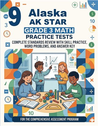 9 Alaska AK STAR Grade 3 Math Practice Tests