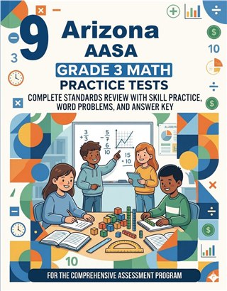 9 Arizona AASA Grade 3 Math Practice Tests