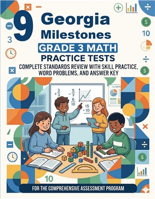9 Georgia Milestones Grade 3 Math Practice Tests