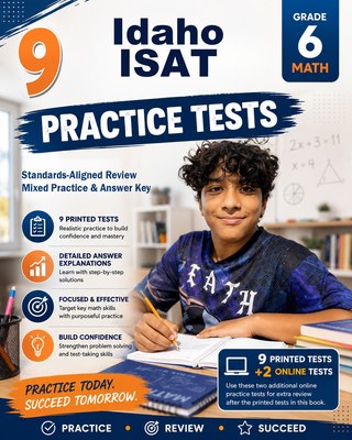 9 Idaho ISAT Grade 6 Math Practice Tests