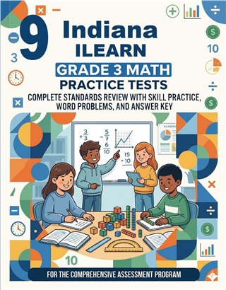 9 Indiana ILEARN Grade 3 Math Practice Tests