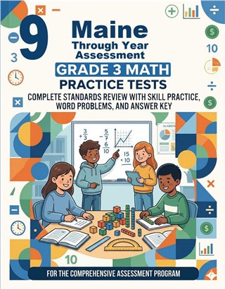 9 Maine Through Year Assessment Grade 3 Math Practice Tests