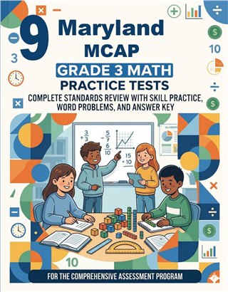 9 Maryland MCAP Grade 3 Math Practice Tests