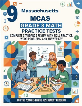 9 Massachusetts MCAS Grade 3 Math Practice Tests