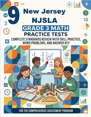 9 New Jersey NJSLA Grade 3 Math Practice Tests