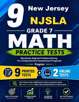9 New Jersey NJSLA Grade 7 Math Practice Tests