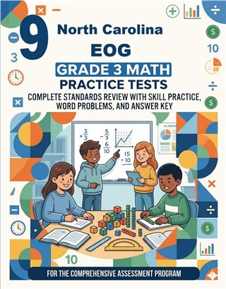 9 North Carolina EOG Grade 3 Math Practice Tests