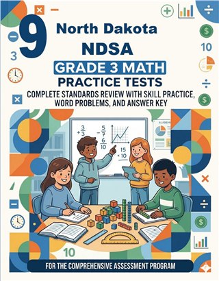 9 North Dakota NDSA Grade 3 Math Practice Tests