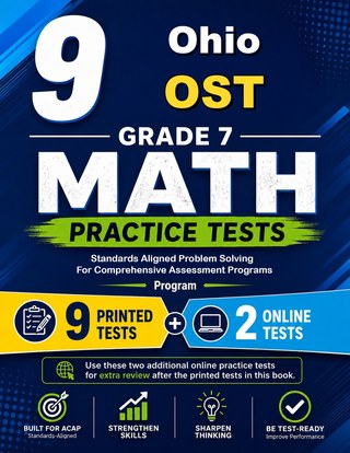 9 Ohio OST Grade 7 Math Practice Tests