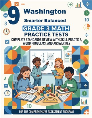 9 Washington Smarter Balanced Grade 3 Math Practice Tests