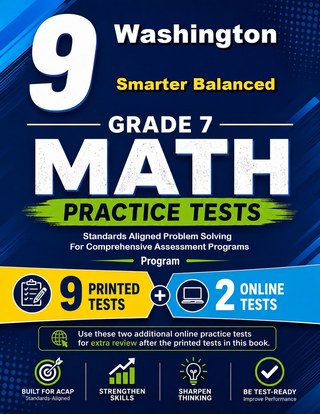 9 Washington Smarter Balanced Grade 7 Math Practice Tests