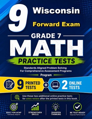 9 Wisconsin Forward Exam Grade 7 Math Practice Tests
