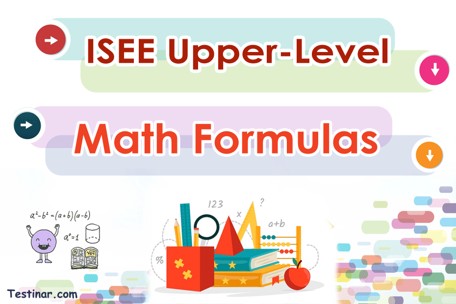 ISEE Upper-Level Math Formulas