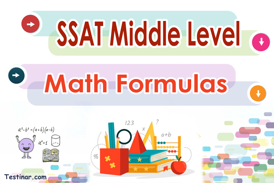 SSAT Middle Level Math Formulas
