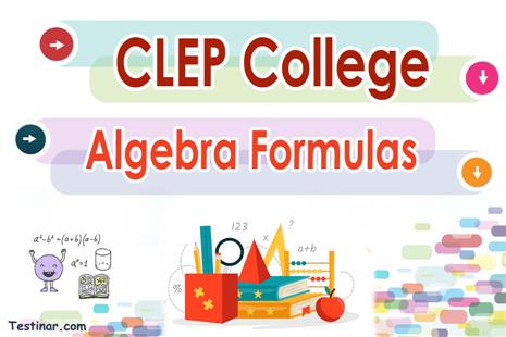 CLEP College Algebra Formulas