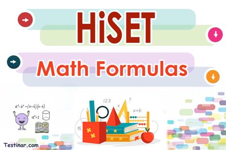 HiSET Math Formulas