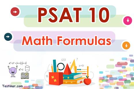 PSAT 10 Math Formulas