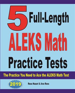 5 Full Length ALEKS Math Practice Tests