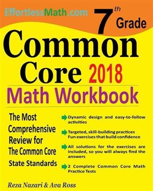 7th Grade Common Core Math Workbook