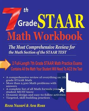 7th Grade STAAR Math Workbook