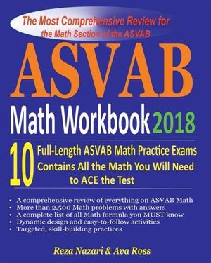 ASVAB Math Workbook 2018