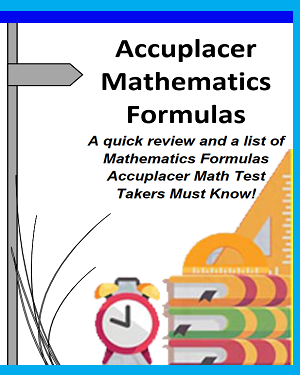 Accuplacer Mathematics Formulas