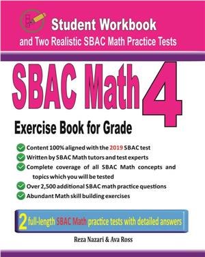 SBAC Math Exercise Book for Grade 4