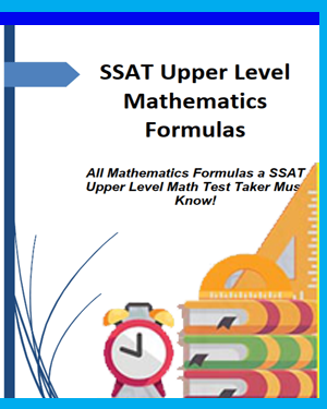 SSAT Upper Level Mathematics Formulas
