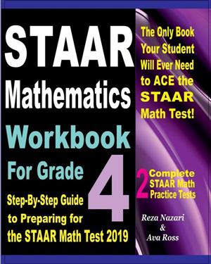 STAAR Mathematics Workbook for Grade 4