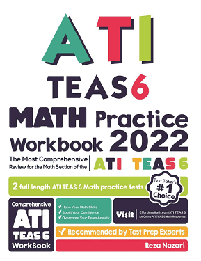 ATI TEAS 6 Math Practice Workbook